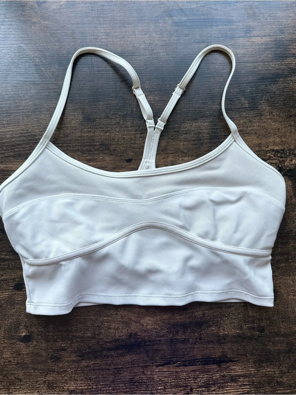 L*Space Active White Revel Top (Large)